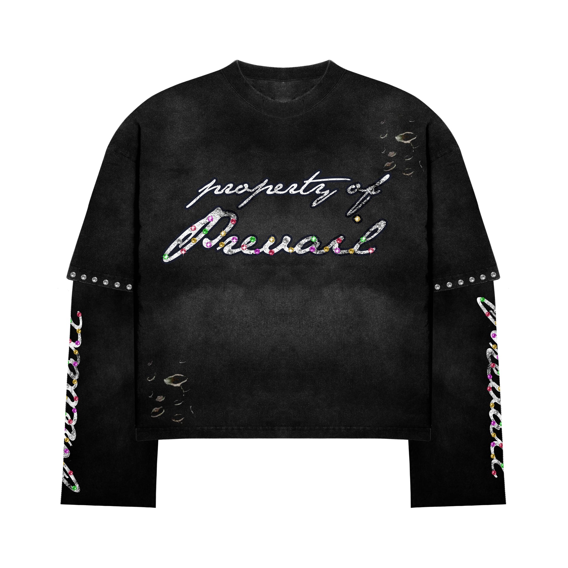 Ostentatious Rhinestone DBL Layer